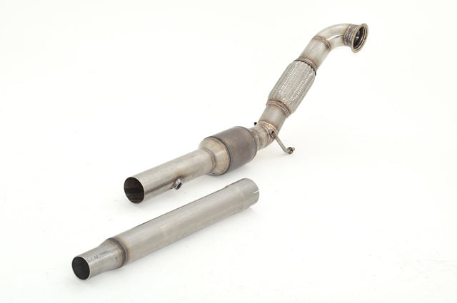 Friedrich Motorsport 76mm Downpipe mit 200 Zellen Sport-Kat. VW Beetle 5C und Cabrio