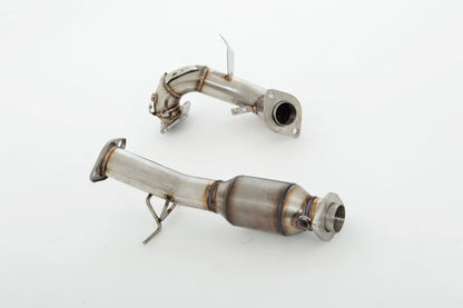 Friedrich Motorsport 76mm Downpipe mit 200 Zellen Sport-Kat. Mazda 3 MPS (BK)