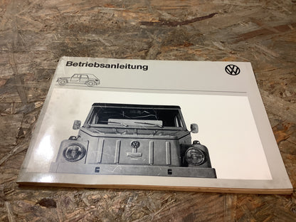 Betriebsanleitung VW 181 Mehrzweckwagen Ausgabe April 1973