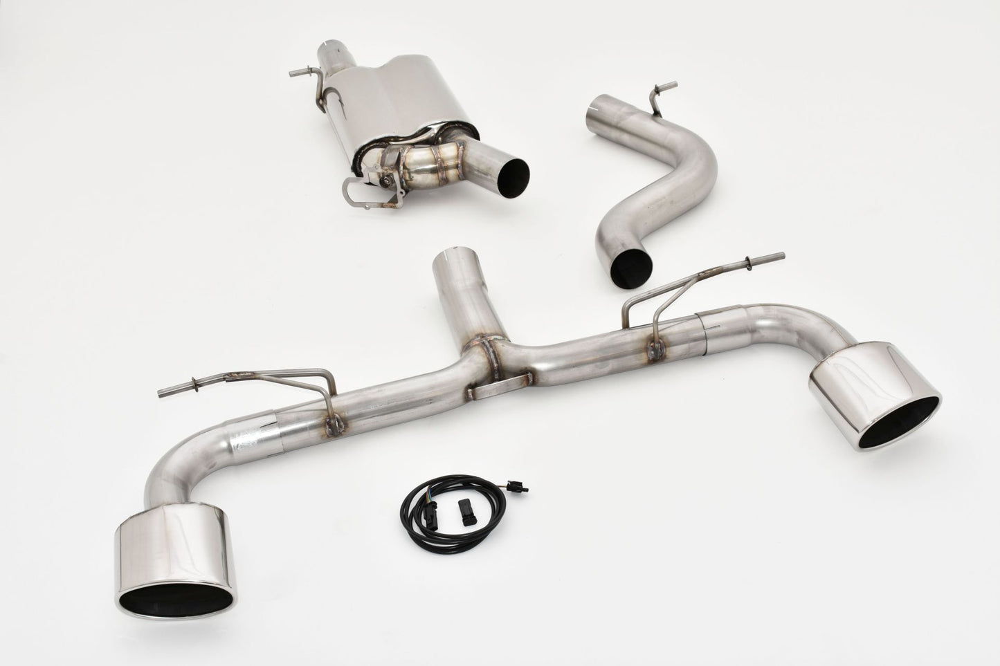 Friedrich Motorsport 76mm Duplex-Anlage mit Klappensteuerung Audi TTS 8S Quattro