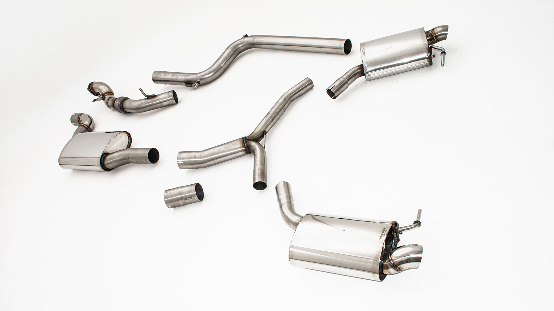 Friedrich Motorsport 76mm Duplex-Anlage Audi A4 B9 (B8/8W) Frontantrieb