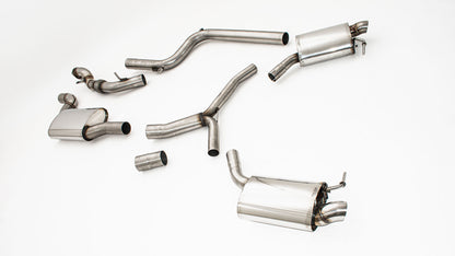 Friedrich Motorsport 76mm Duplex-Anlage Audi A4 B9 (B8/8W) Frontantrieb