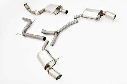 Friedrich Motorsport 76mm Duplex-Anlage Audi A4 B9 (B8/8W) Frontantrieb