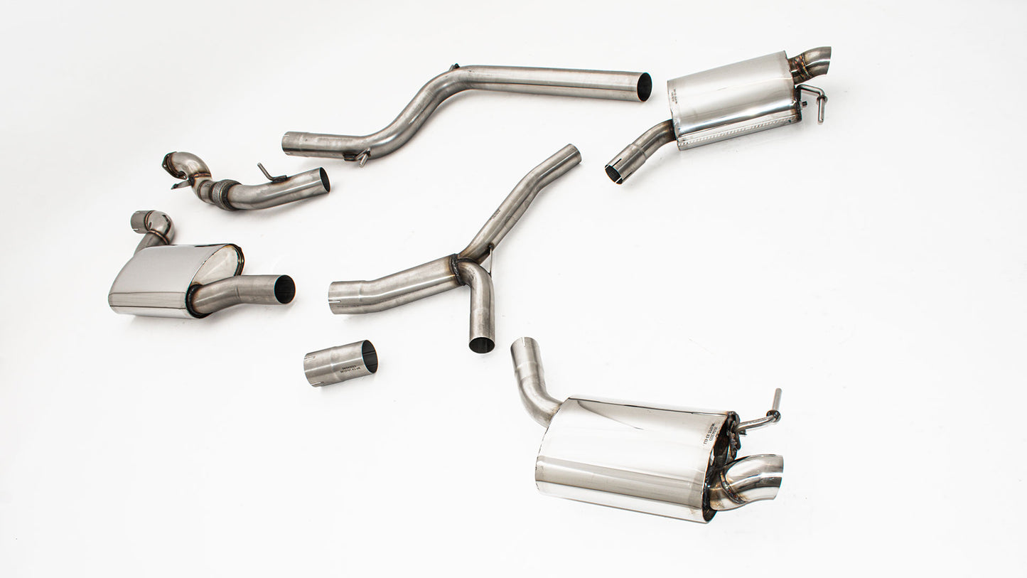 Friedrich Motorsport 76mm Duplex-Anlage Audi A5 B9 (F5/B8) Sportback