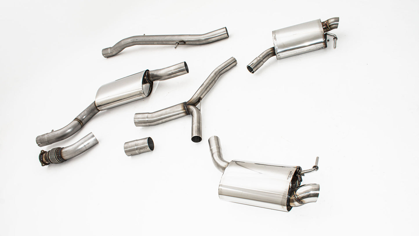 Friedrich Motorsport 76mm Duplex-Anlage Audi A5 B9 (F5/B8) Sportback Quattro