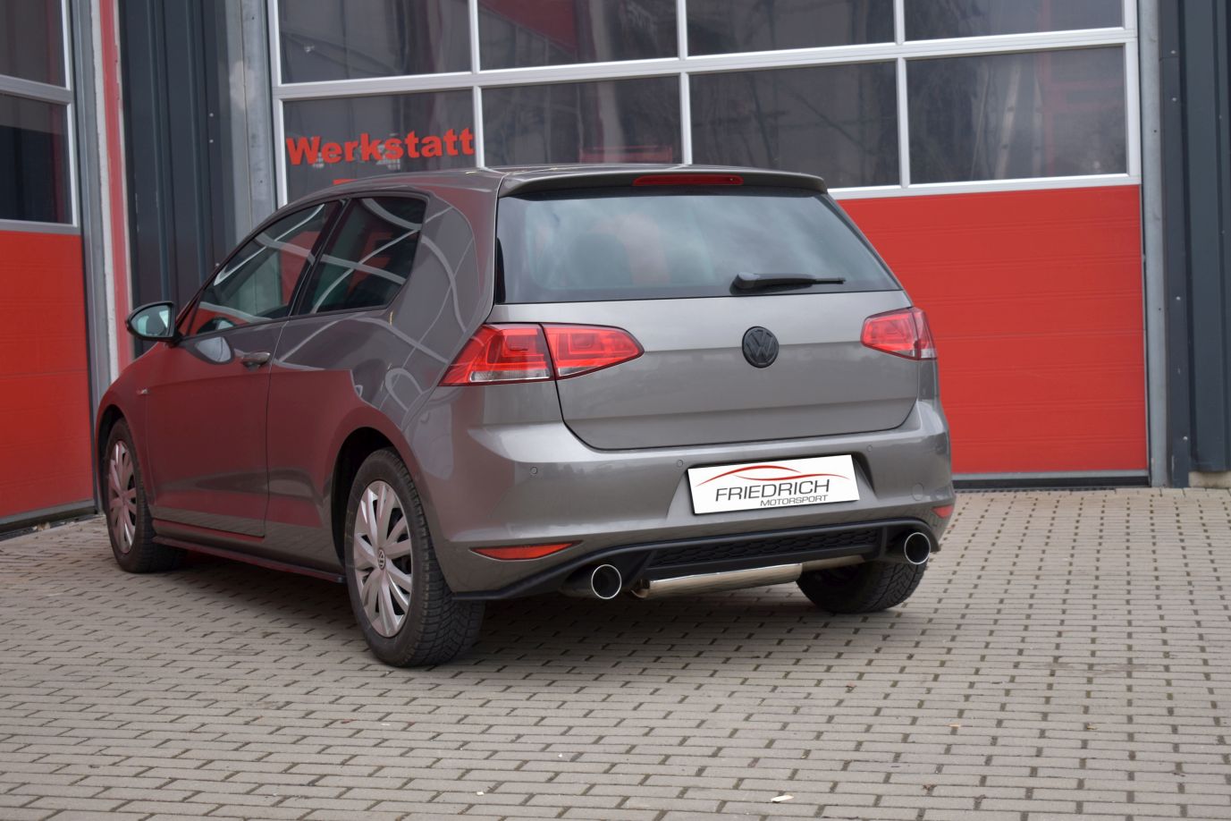 Friedrich Motorsport Gruppe A Duplex-Anlage VW Golf VII