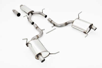 Friedrich Motorsport 76mm Duplex-Anlage Mercedes R172 SLC