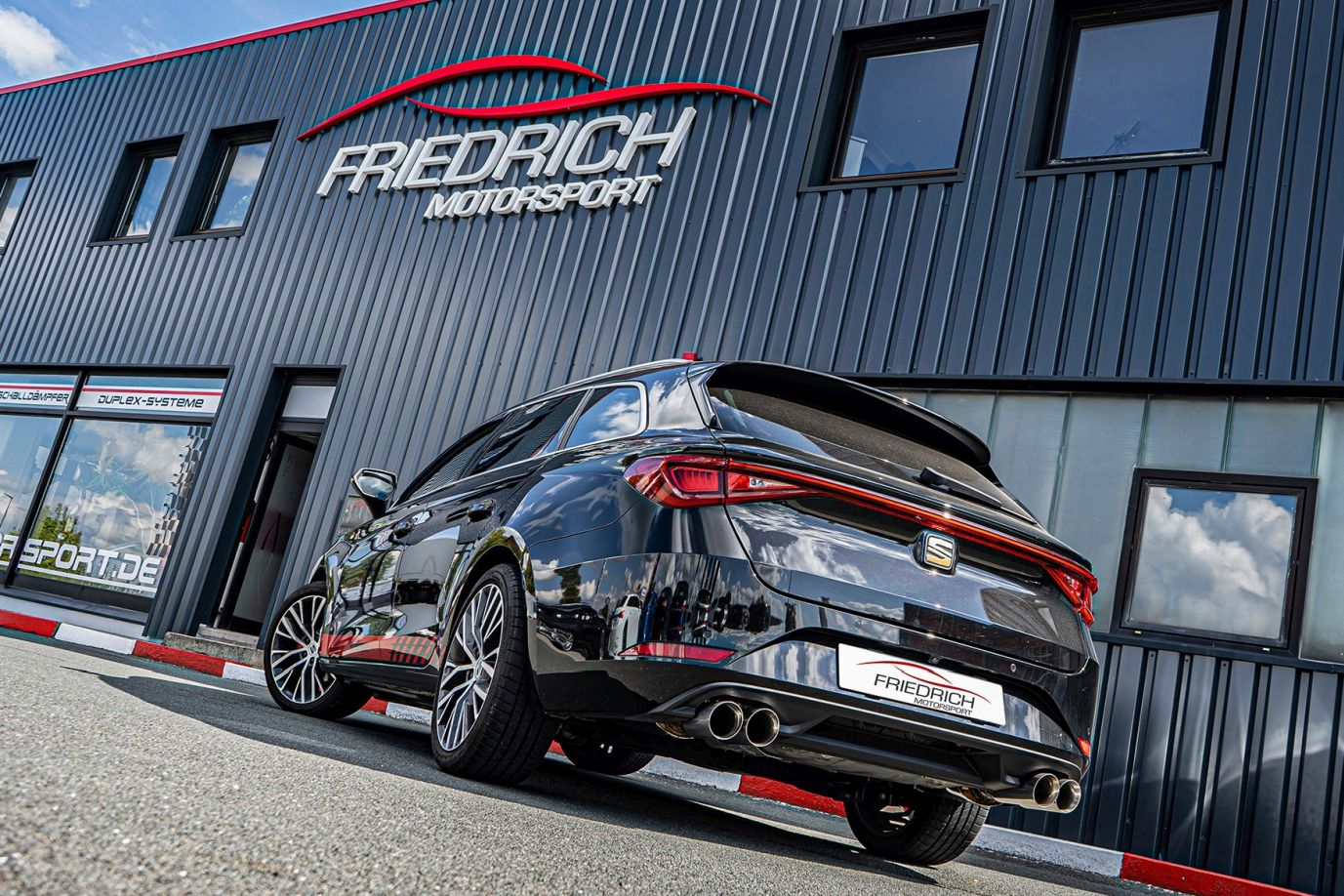 Friedrich Motorsport Gruppe A Duplex-Anlage Seat Leon KL ST inkl. FR
