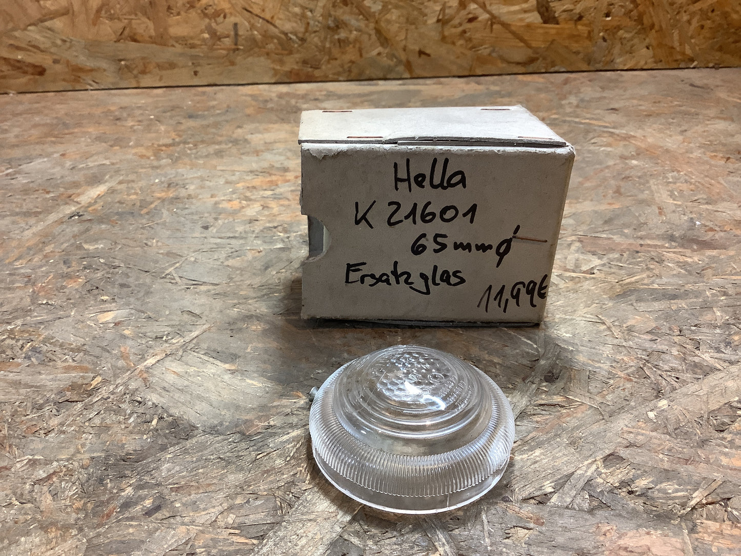Ersatzglas 65mmø Original Hella NEU