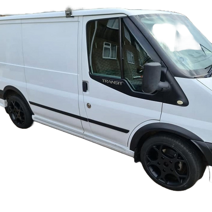 Radhausverkleidungen passend für FORD Transit MK7 2007-2013 mit ABE TÜV Matt Schwarz