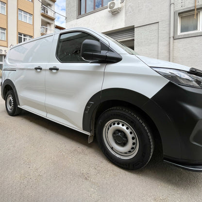 WA03.049 - Radlaufverkleidungen passend für Ford Transit Custom Mk2 2023+ Matt Schwarz