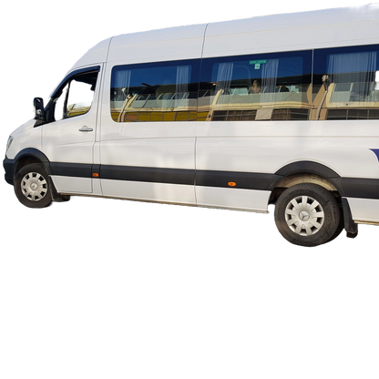 Radhausverkleidungen passend für MERCEDES Sprinter W906 Facelift 2014-2018 mit ABE TÜV Matt Schwarz