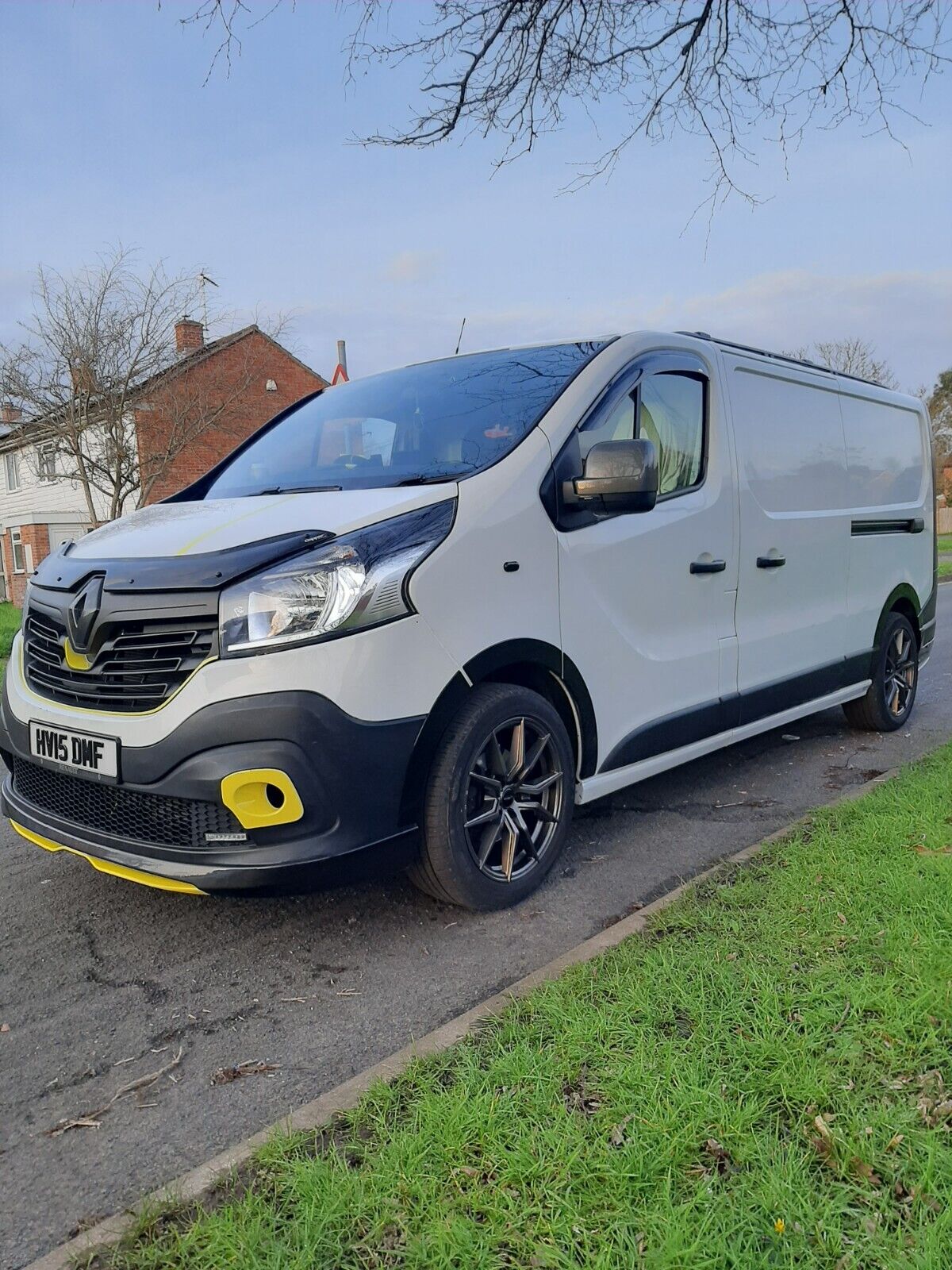 Radlaufverkleidungen passend für Renault Trafic X82 2014-2018 LWB v2 mit ABE TÜV Hochglanz Schwarz
