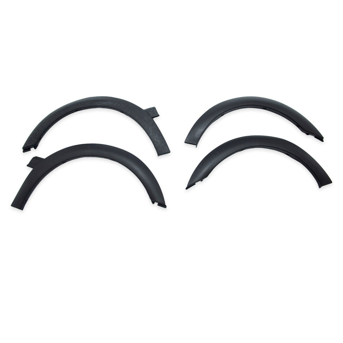 Kotflügelverbreiterungen Set Matt Schwarz ABS passend für VW Golf 3 1991-1998