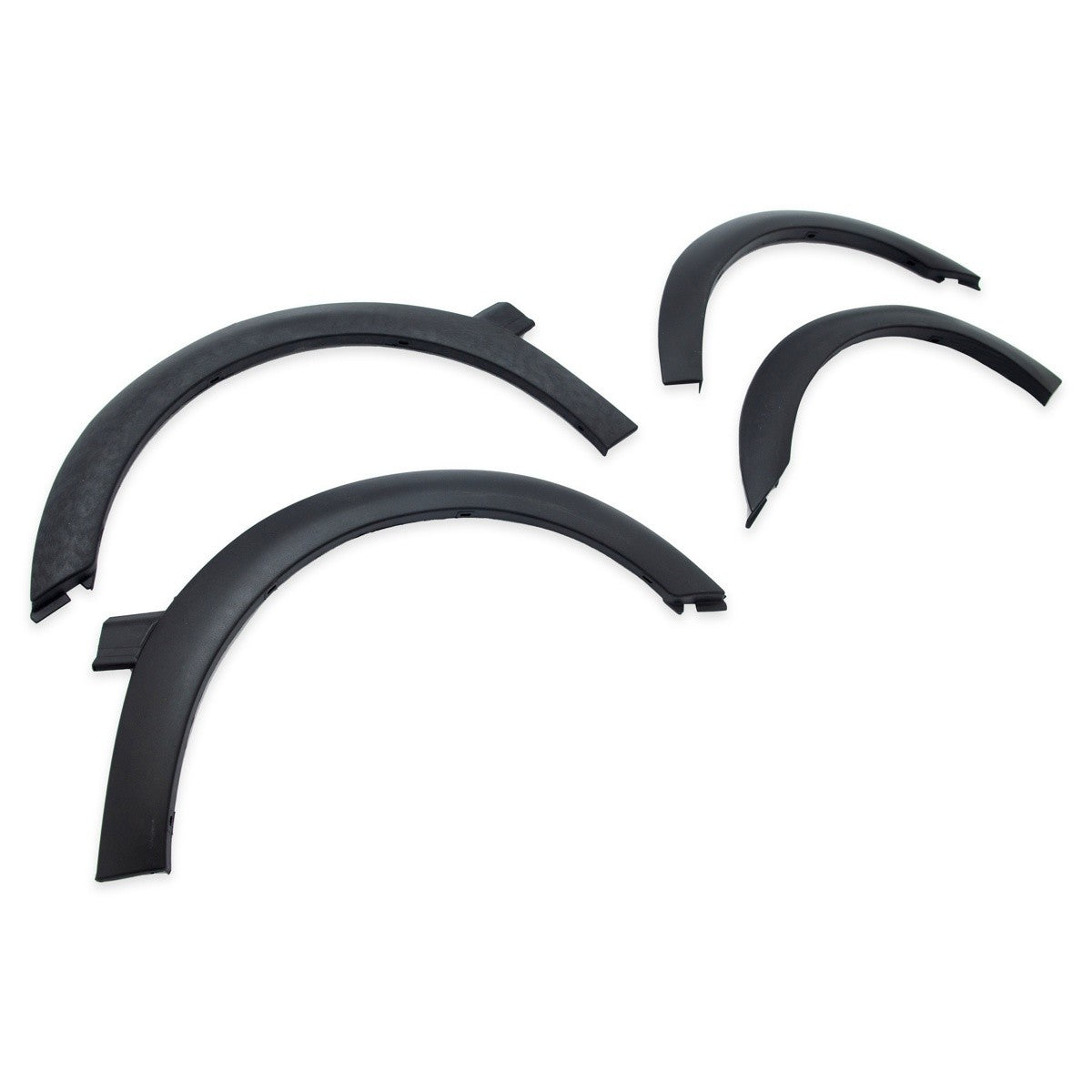 Kotflügelverbreiterungen Set Matt Schwarz ABS passend für VW Golf 3 1991-1998