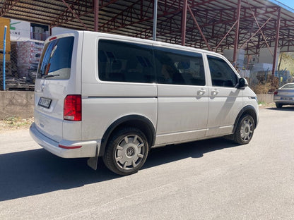 Radlaufverkleidungen passend für VW Transporter T6.1 2019-2021 (Kurze Radstand / Rechte Tür) mit ABE TÜV Matt Schwarz