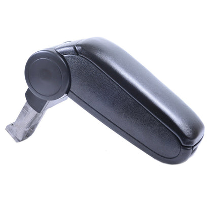 Armlehne PU-Leder Schwarz mit Stauraum passend für Audi A4 B6 B7 2000-2008