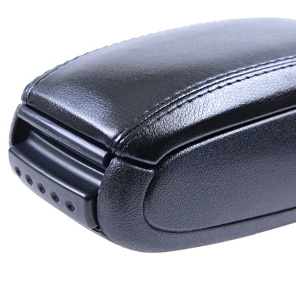 Armlehne mit Stauraum PU-Leder Schwarz passend für Ford Focus II 2005-2011