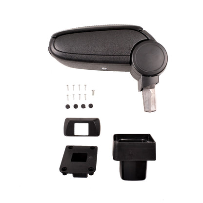Schwarzer PU-Leder Armlehne mit Stauraum passend für Suzuki Swift III 2005-2017