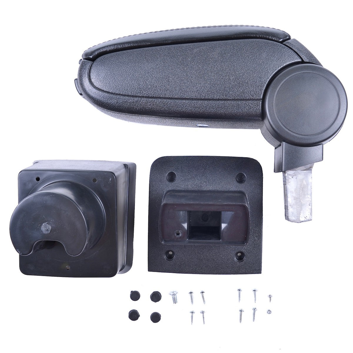 Armlehne mit Stauraum PU-Leder Schwarz passend für VW Passat B6 2005-2010