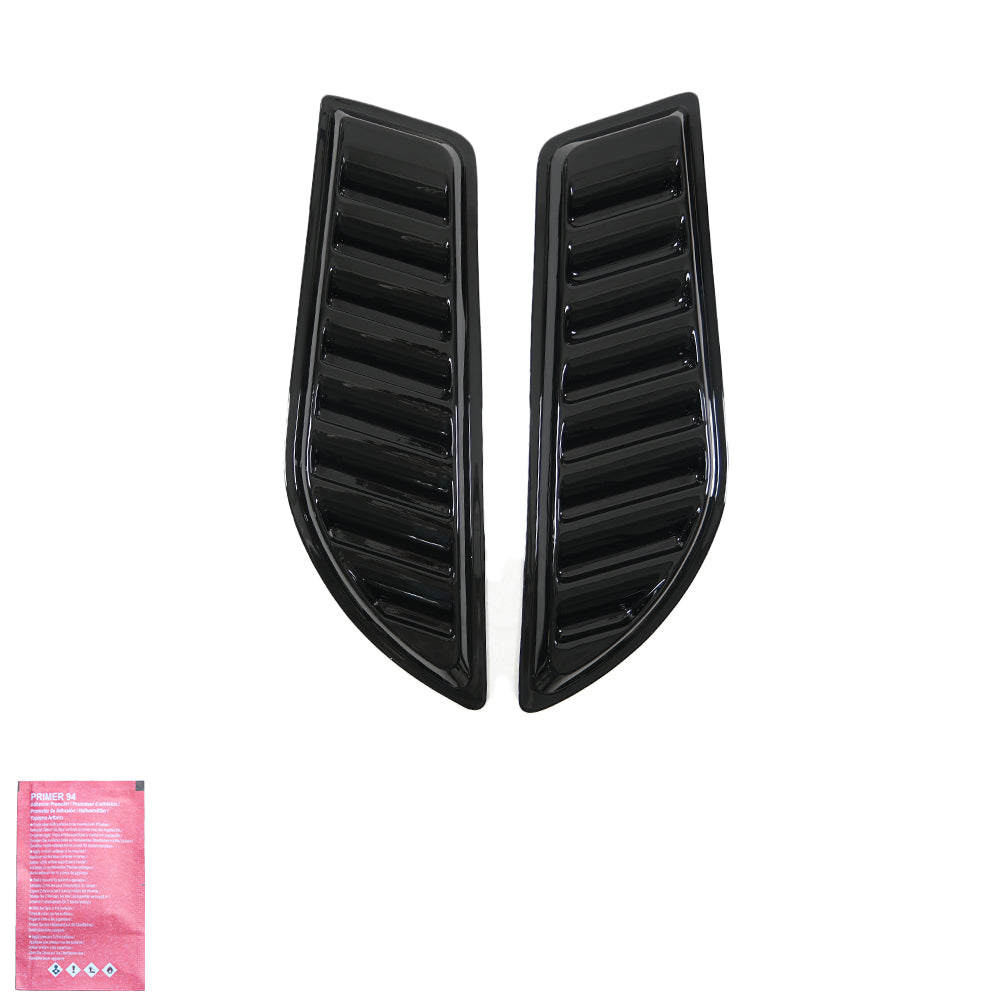 AV17.002-G - Motorhaubenbelüftungen UNIVERSAL Pick-Up Matt Schwarz