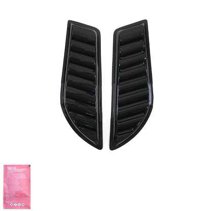 AV17.002-G - Motorhaubenbelüftungen UNIVERSAL Pick-Up Matt Schwarz