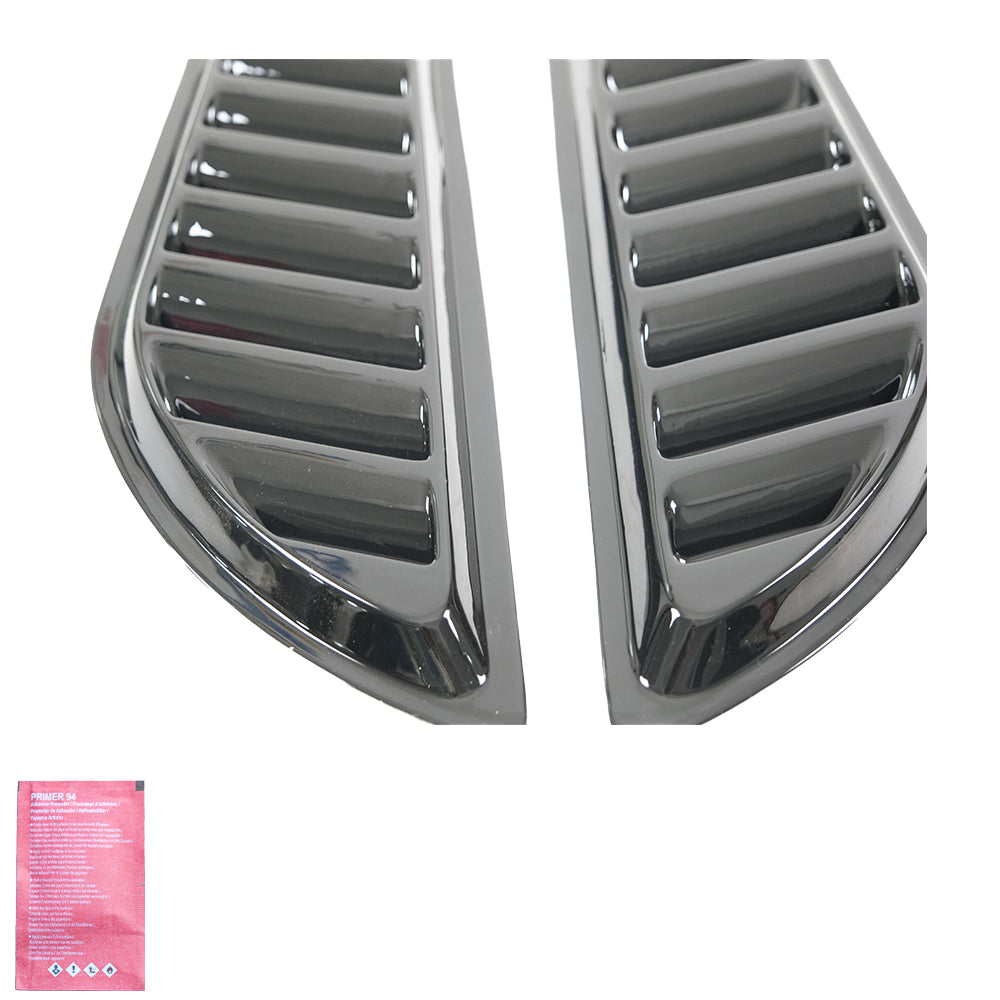 AV17.002-G - Motorhaubenbelüftungen UNIVERSAL Pick-Up Matt Schwarz