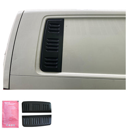 Luftauslässe passend für VW Transporter T5.1 / T6 / T6.1 2010-2023 Matt Schwarz
