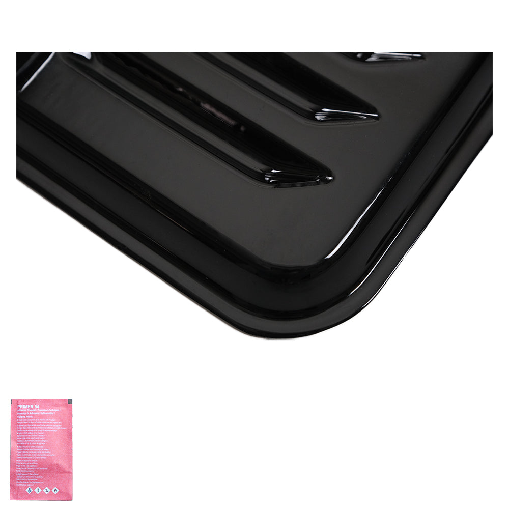 Luftauslässe passend für VW Transporter T5.1 / T6 / T6.1 2010-2023 Hochglanz Schwarz