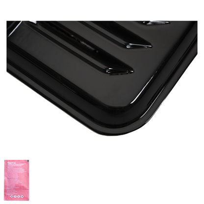 Luftauslässe passend für VW Transporter T5.1 / T6 / T6.1 2010-2023 Hochglanz Schwarz