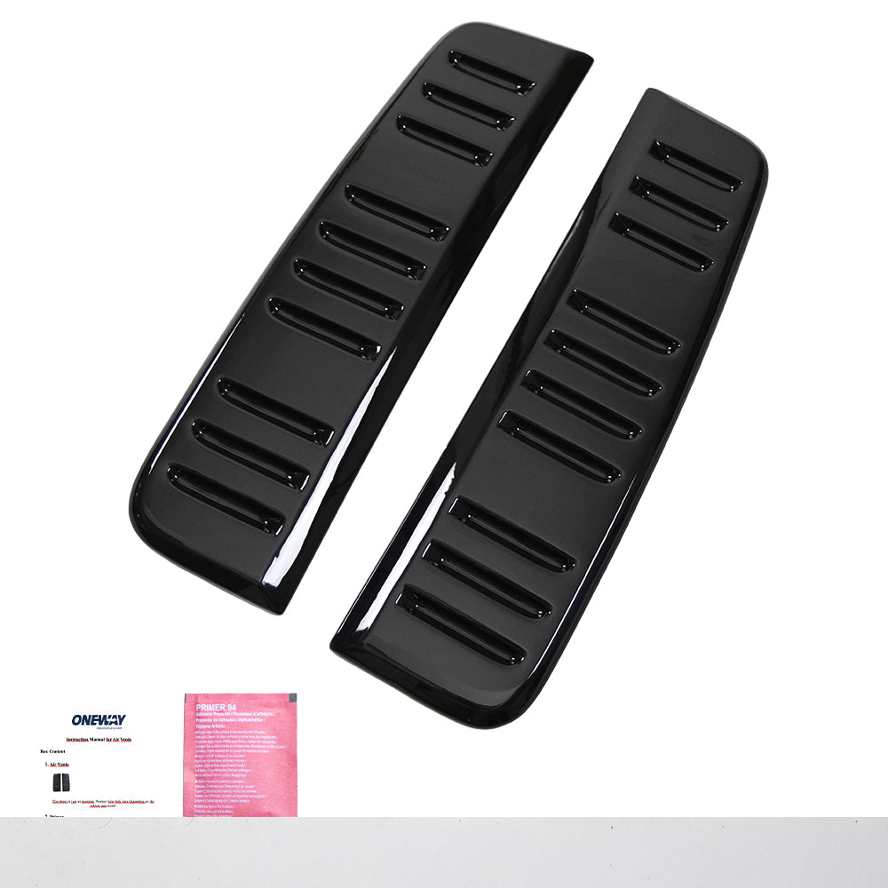 Luftauslässe passend für VW Volkswagen Transporter T5.1 / T6 2010-2019 (Hochglanz Schwarz)