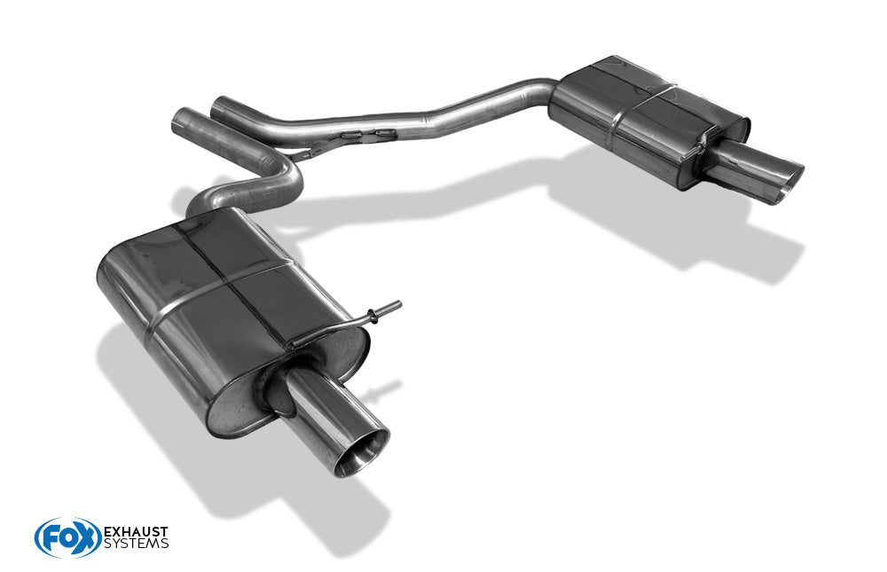 Audi A4 Typ B6 Endschalldämpfer rechts/links - 1x90 Typ 25 rechts/links