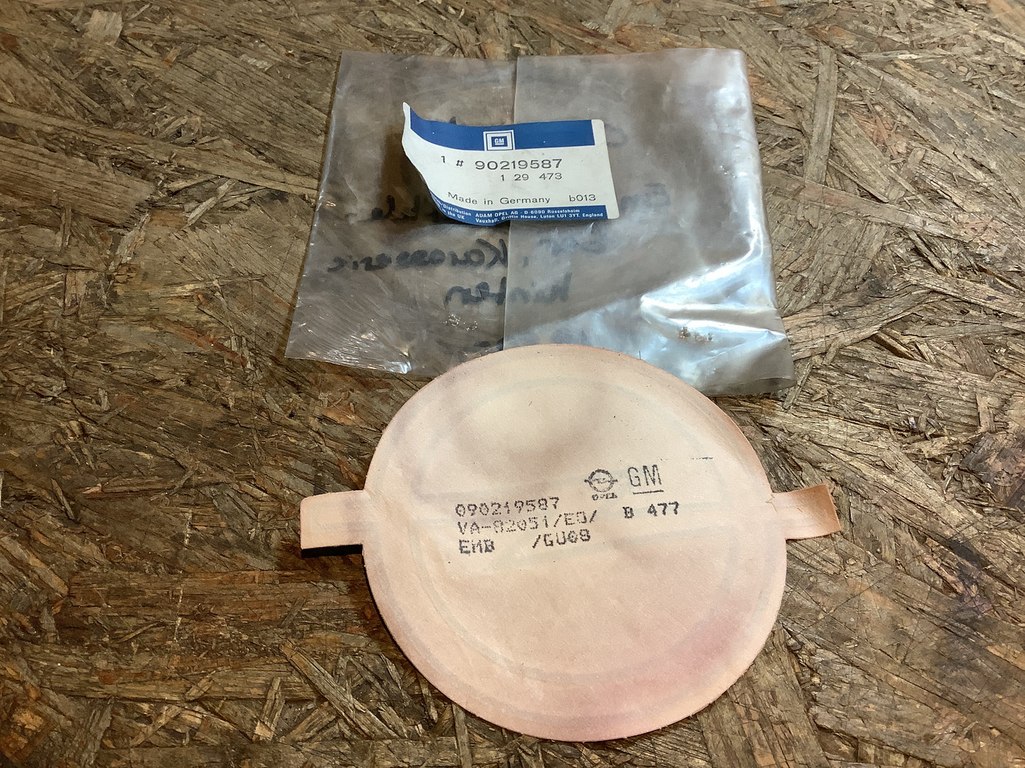 Corsa A Emblem, Aufkleber, Karosserie hinten Original GM NEU