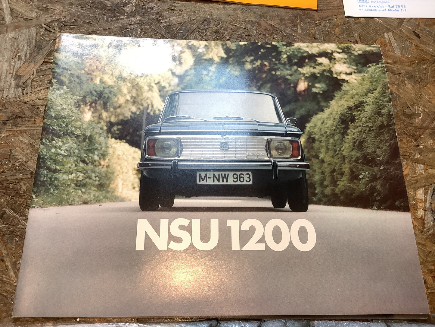 Verschiedene Hefte/Prospekte von NSU und Audi