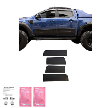 BC05.004 - Karosserieverkleidung passend für Ford Ranger T6-T7-T8 2012-2022 Matt Schwarz