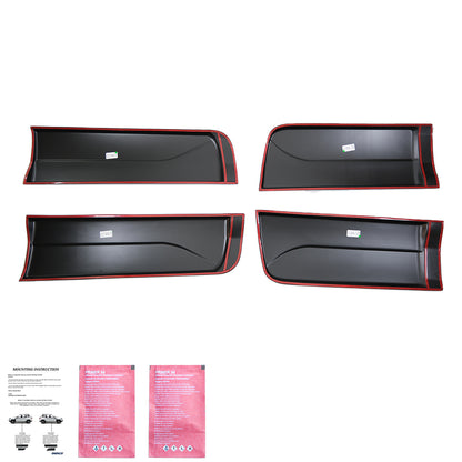 BC05.004 - Karosserieverkleidung passend für Ford Ranger T6-T7-T8 2012-2022 Matt Schwarz