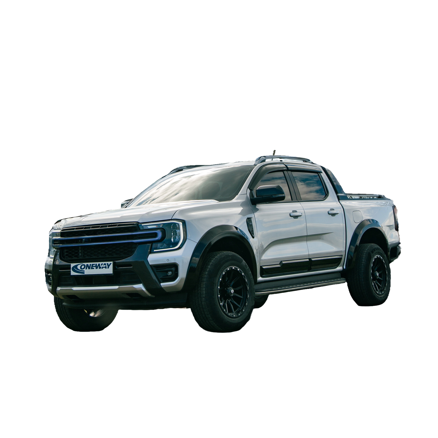 Karosserieverkleidung passend für FORD Ranger T9 2023 + Matt Schwarz