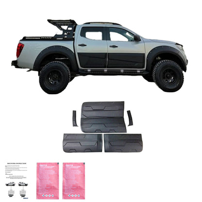BC05.005 - Karosserieverkleidung passend für Ford Ranger T6-T7-T8 2012-2022 (Jumbo) Matt Schwarz