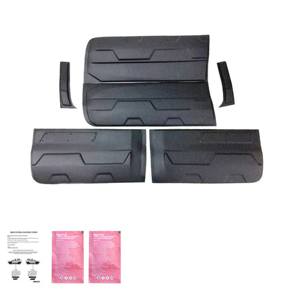 BC05.005 - Karosserieverkleidung passend für Ford Ranger T6-T7-T8 2012-2022 (Jumbo) Matt Schwarz