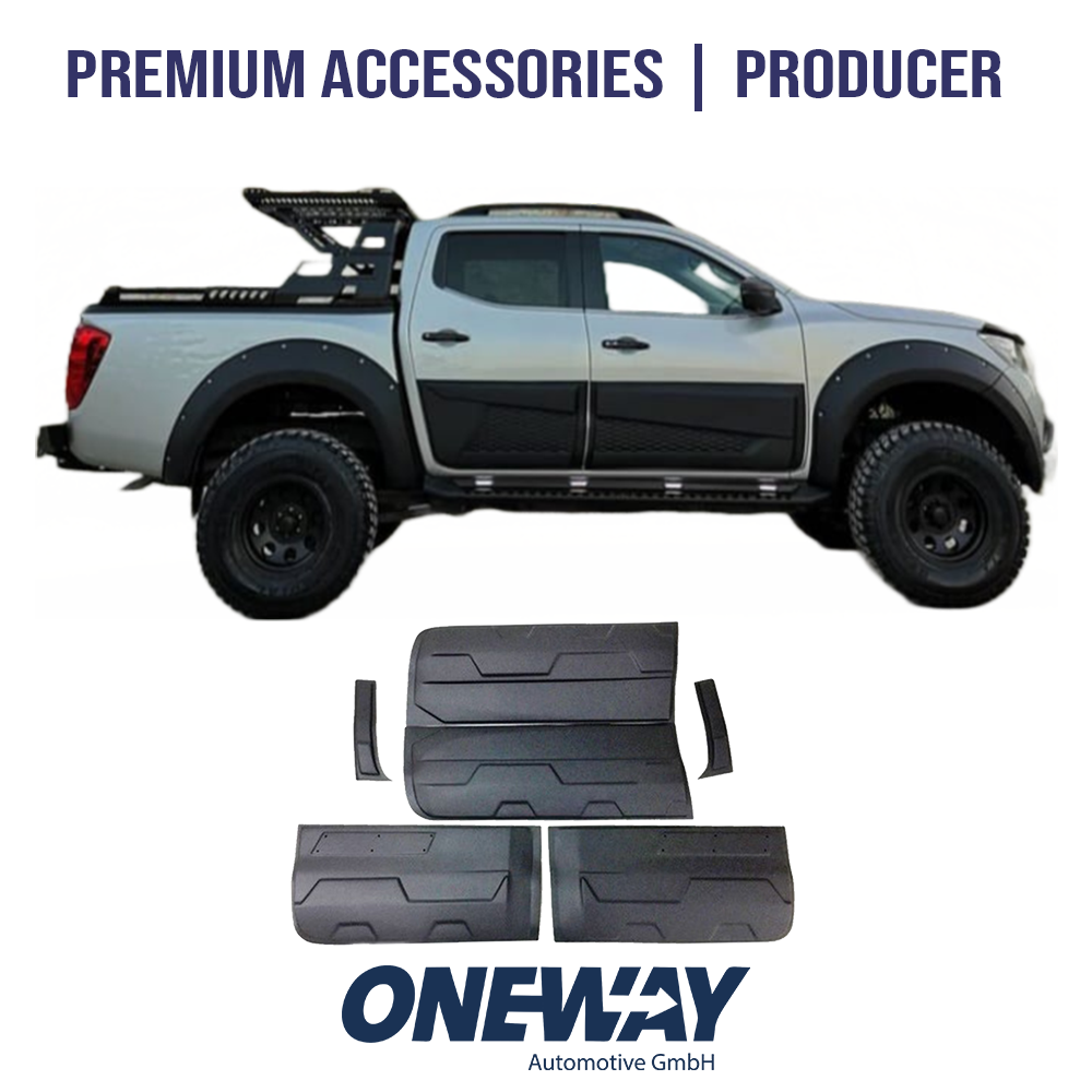 BC05.005 - Karosserieverkleidung passend für Ford Ranger T6-T7-T8 2012-2022 (Jumbo) Matt Schwarz