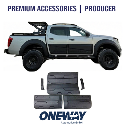 BC05.005 - Karosserieverkleidung passend für Ford Ranger T6-T7-T8 2012-2022 (Jumbo) Matt Schwarz