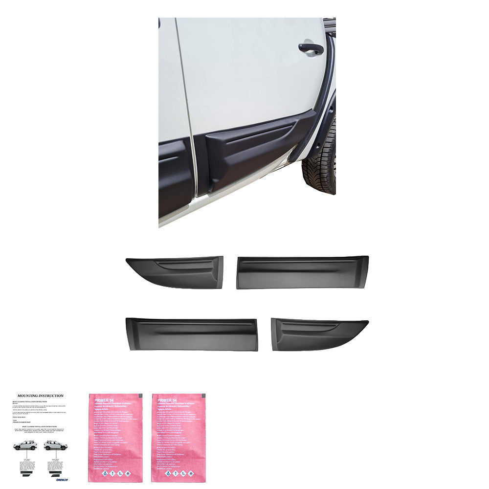 BC05.007 - Karosserieverkleidung passend für Mitsubishi L200 Triton Serie 5 / 6 2015+ Matt Schwarz