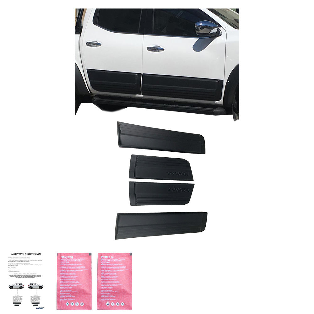 BC05.009 - Karosserieverkleidung passend für Nissan Navara NP300 (D23) 2014-2021 Matt Schwarz