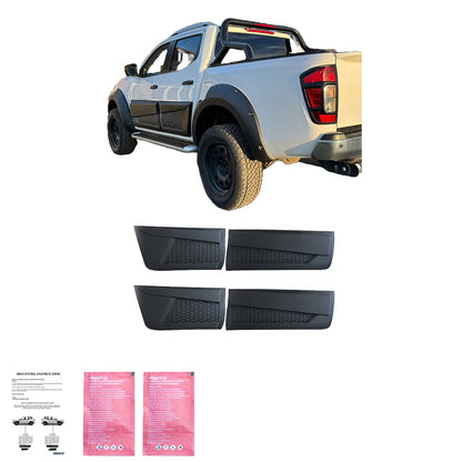 BC05.010 - Karosserieverkleidung passend für Nissan Navara NP300 (D23) 2014-2021 (Jumbo) Matt Schwarz