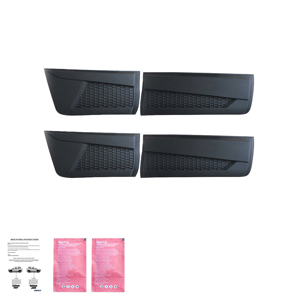 BC05.010 - Karosserieverkleidung passend für Nissan Navara NP300 (D23) 2014-2021 (Jumbo) Matt Schwarz