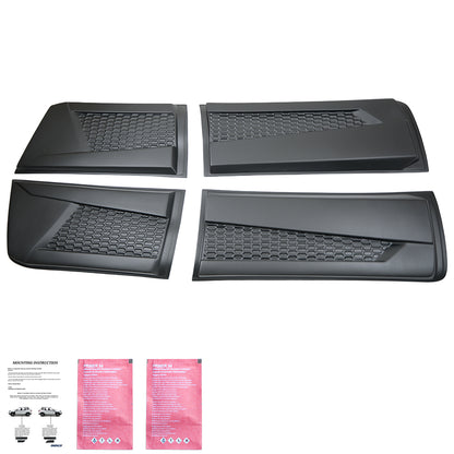 BC05.010 - Karosserieverkleidung passend für Nissan Navara NP300 (D23) 2014-2021 (Jumbo) Matt Schwarz
