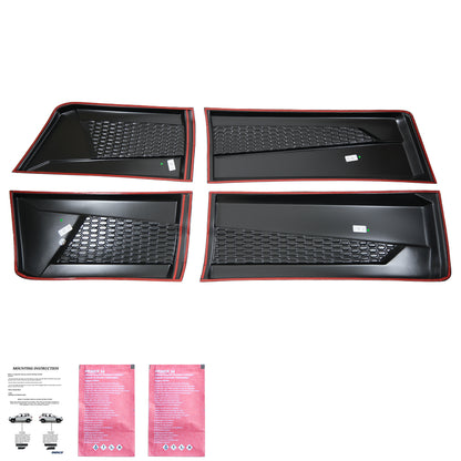 BC05.010 - Karosserieverkleidung passend für Nissan Navara NP300 (D23) 2014-2021 (Jumbo) Matt Schwarz