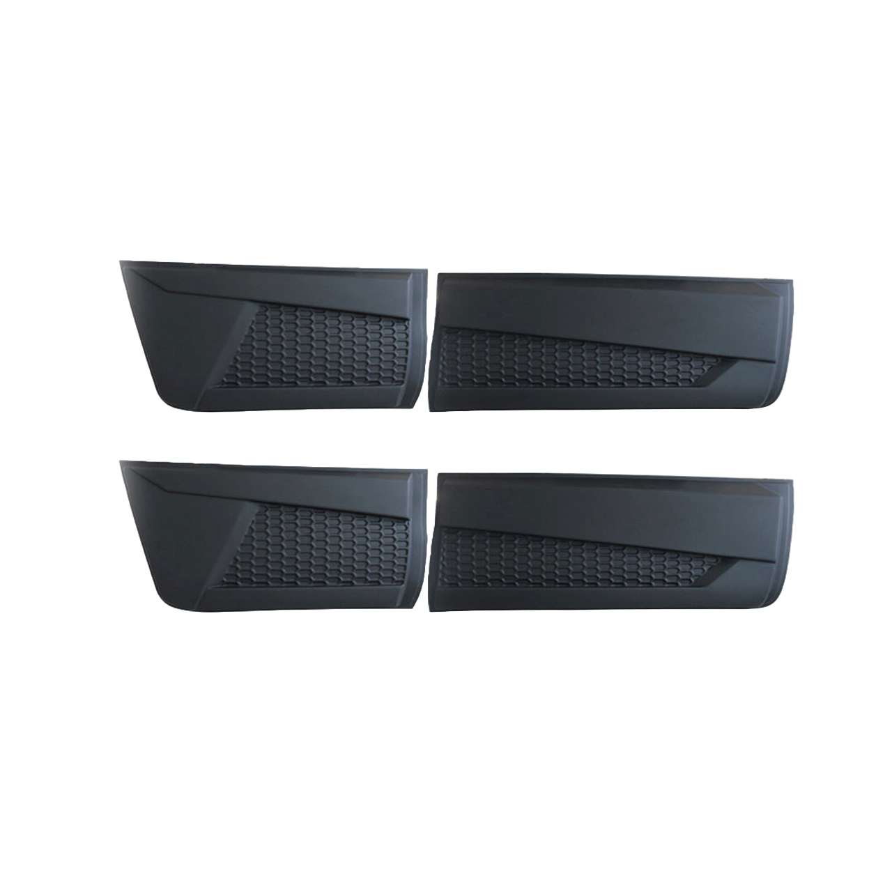 BC05.010 - Karosserieverkleidung passend für Nissan Navara NP300 (D23) 2014-2021 (Jumbo) Matt Schwarz