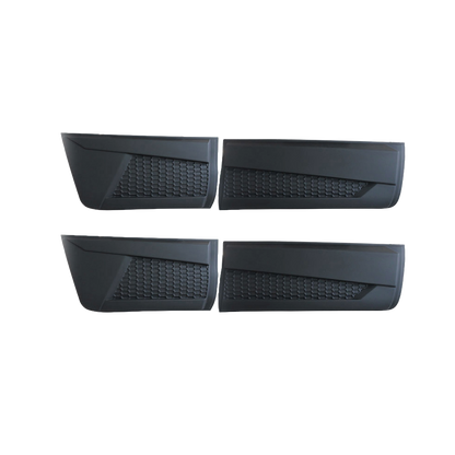 BC05.010 - Karosserieverkleidung passend für Nissan Navara NP300 (D23) 2014-2021 (Jumbo) Matt Schwarz
