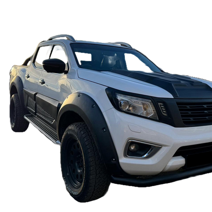 BC05.010 - Karosserieverkleidung passend für Nissan Navara NP300 (D23) 2014-2021 (Jumbo) Matt Schwarz